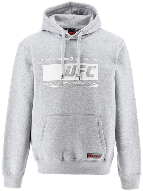 Sweat capuche UFC homme gris hoodie sport lifestyle - Kiabi