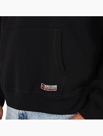 Sweat capuche UFC homme noir hoodie sport lifestyle