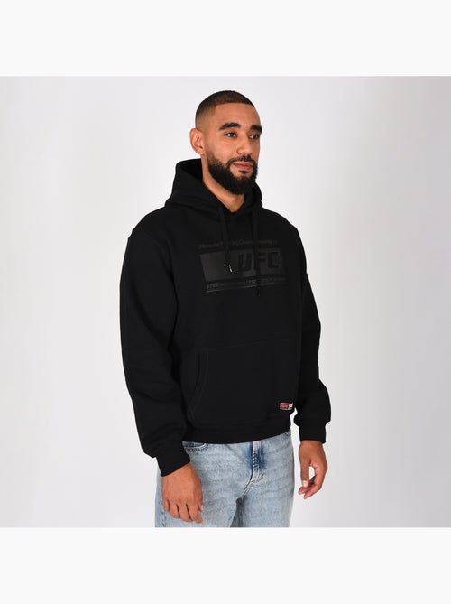 Sweat capuche UFC homme noir hoodie sport lifestyle - Kiabi