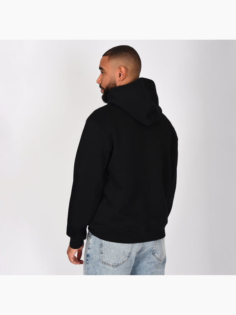 Sweat capuche UFC homme noir hoodie sport lifestyle Noir - Kiabi