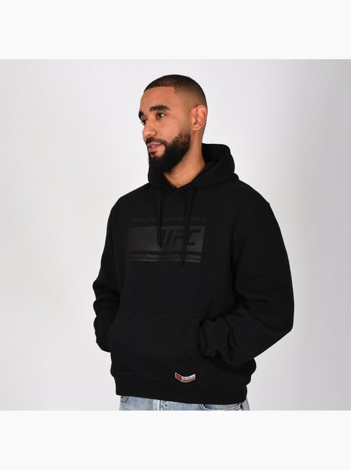 Sweat capuche UFC homme noir hoodie sport lifestyle - Kiabi