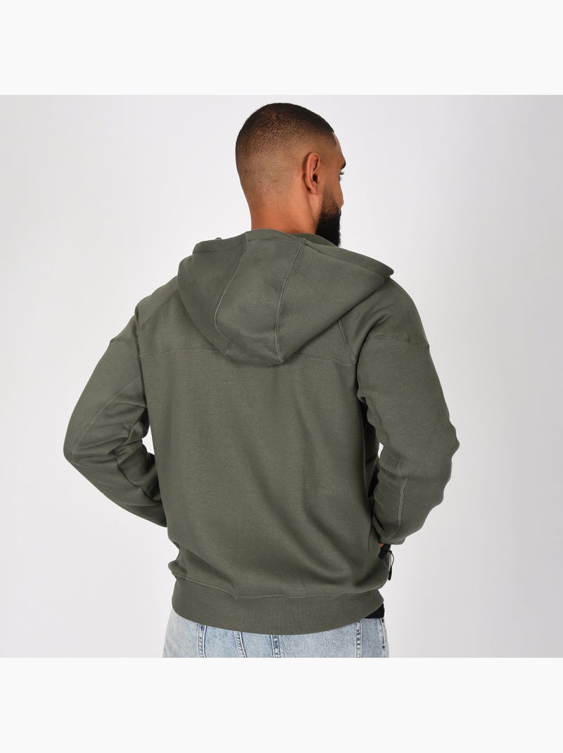 Sweat capuche UFC kaki homme sport fitness lifestyle Kaki - Kiabi