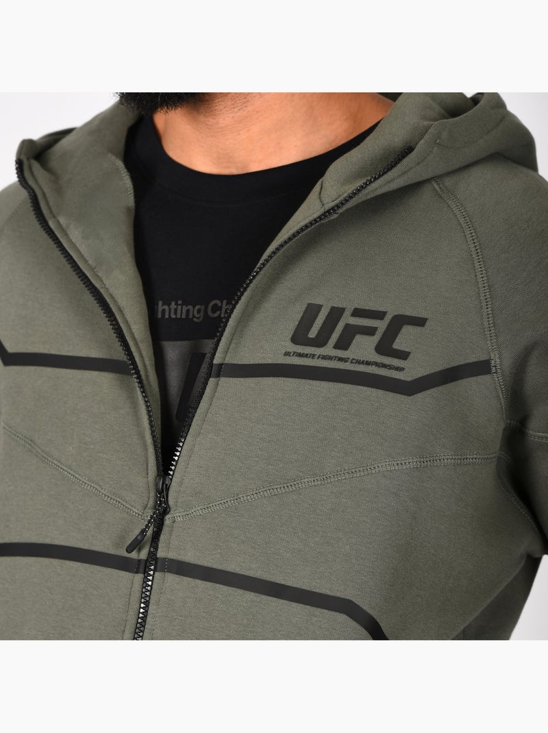 Sweat capuche UFC kaki homme sport fitness lifestyle Kaki - Kiabi