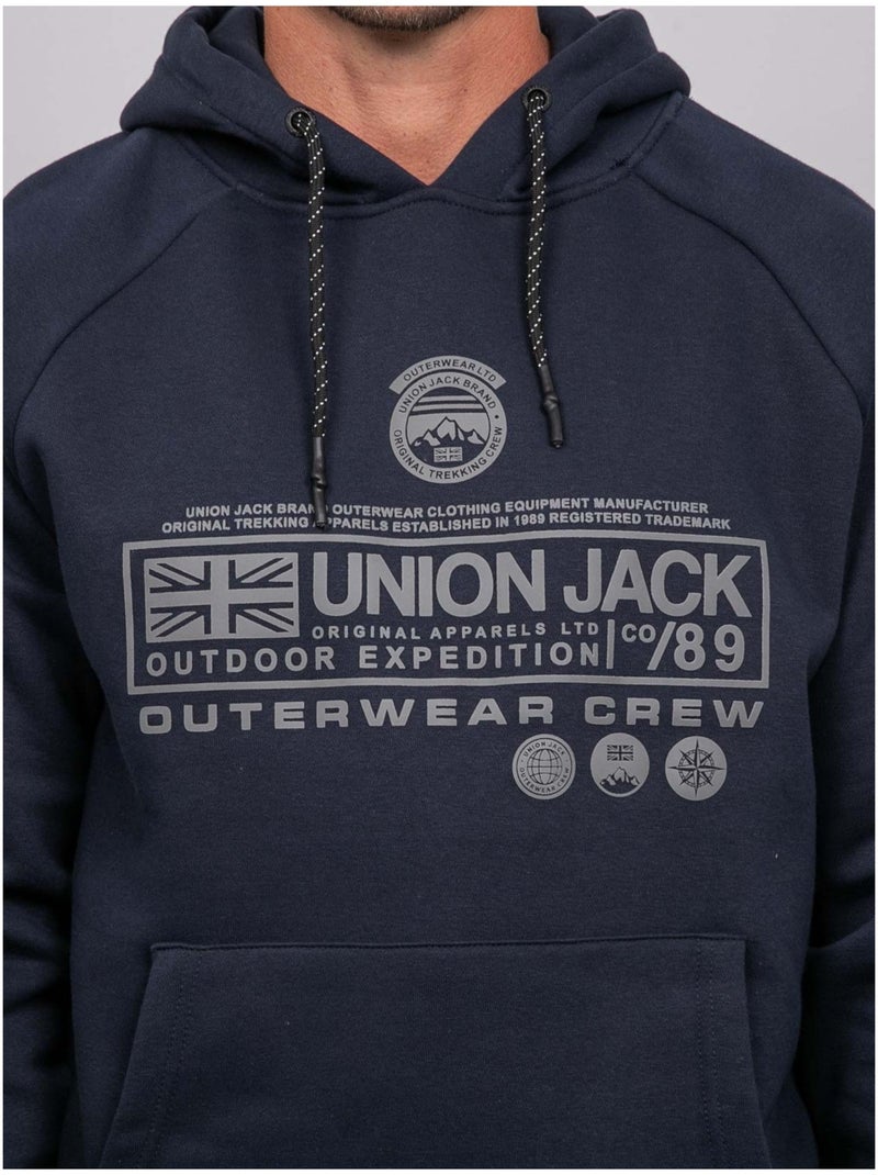 Sweat capuche wagoli Bleu marine - Kiabi