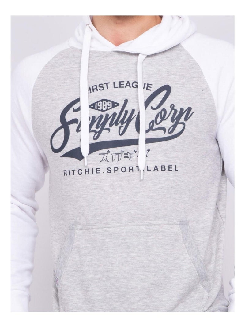 Sweat capuche WANDATY Blanc - Kiabi