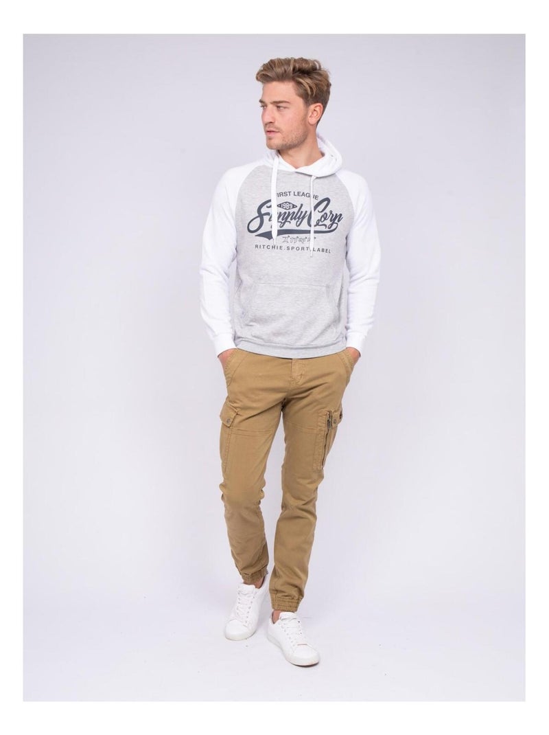 Sweat capuche WANDATY Blanc - Kiabi