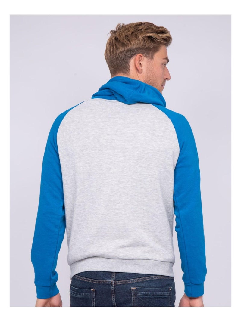Sweat capuche WANDATY Bleu roi - Kiabi
