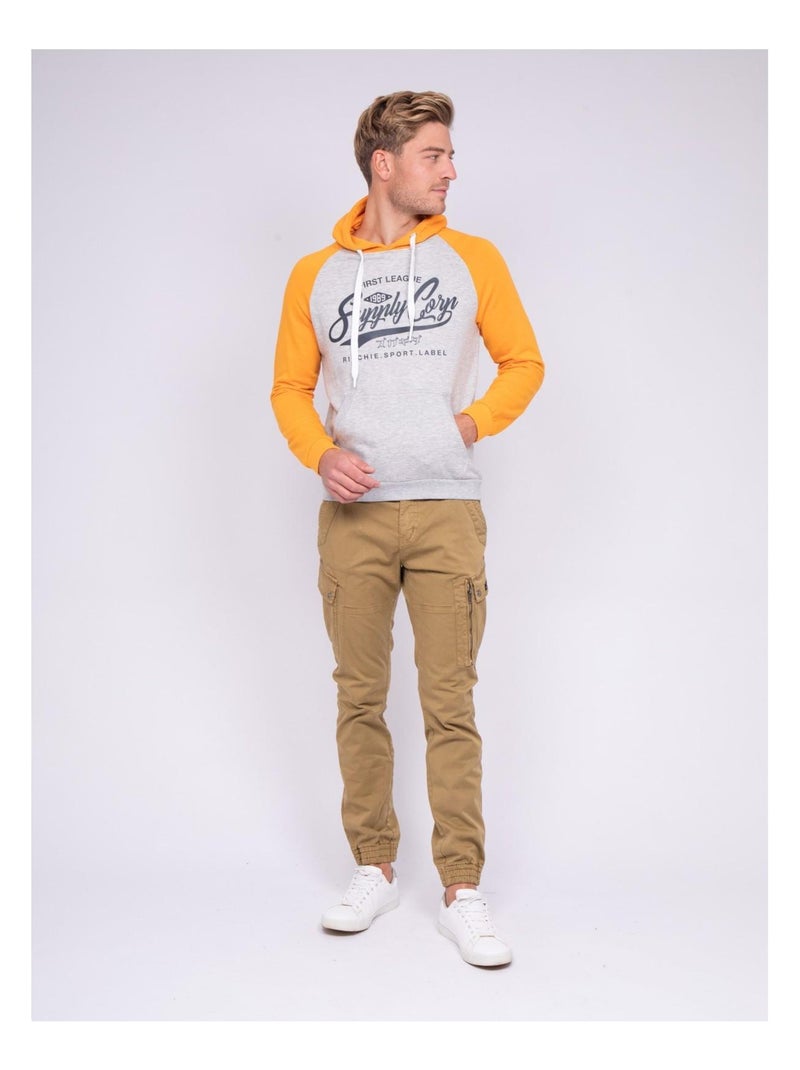 Sweat capuche WANDATY Orange - Kiabi