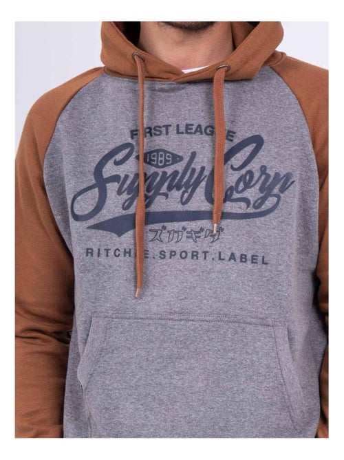 Sweat capuche WANDERLUST - Kiabi