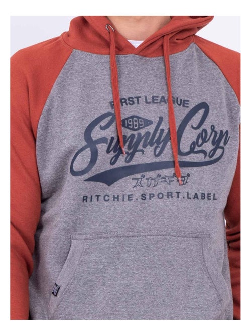 Sweat capuche WANDERLUST - Kiabi