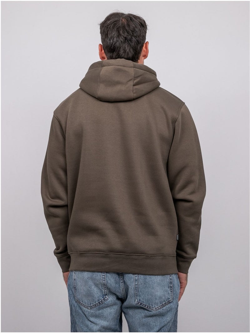 Sweat capuche wantux Kaki - Kiabi
