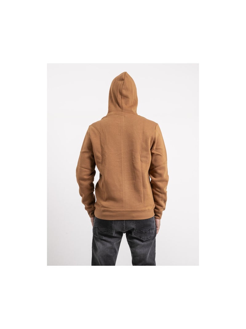 Sweat capuche WARANGE Marron caramel - Kiabi
