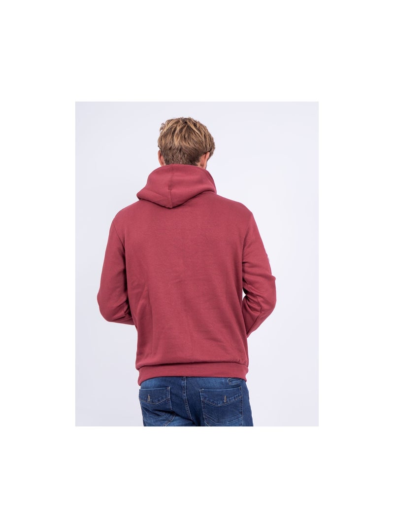 Sweat capuche WARLUZ Bordeaux - Kiabi