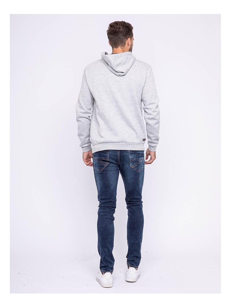 Sweat capuche WESKOF Gris - Kiabi