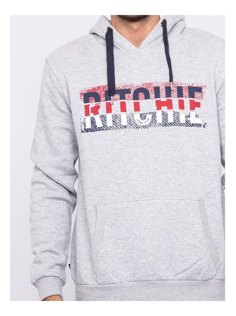 Sweat capuche WESKOF Gris - Kiabi
