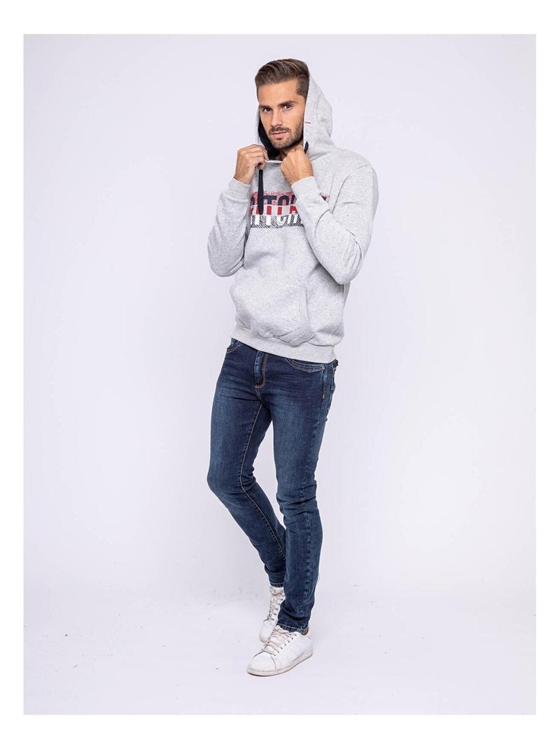 Sweat capuche WESKOF Gris - Kiabi