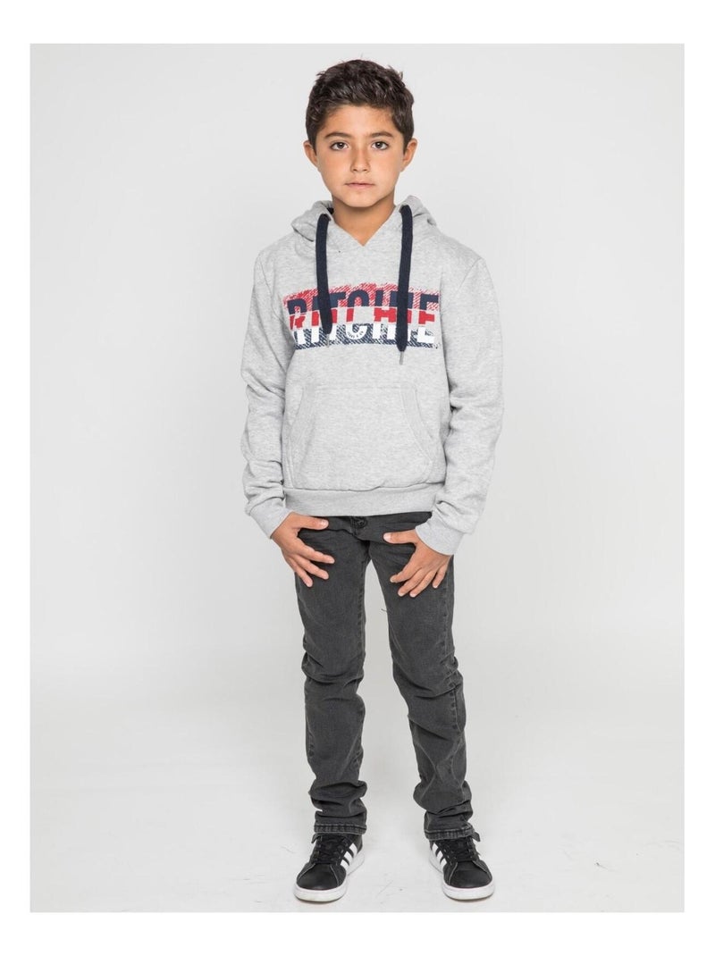 Sweat capuche WESKOF-J Gris - Kiabi