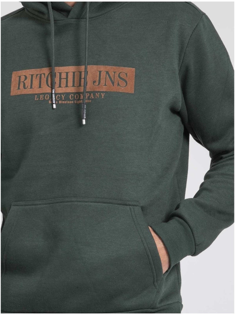 Sweat capuche WEYBURN Vert - Kiabi