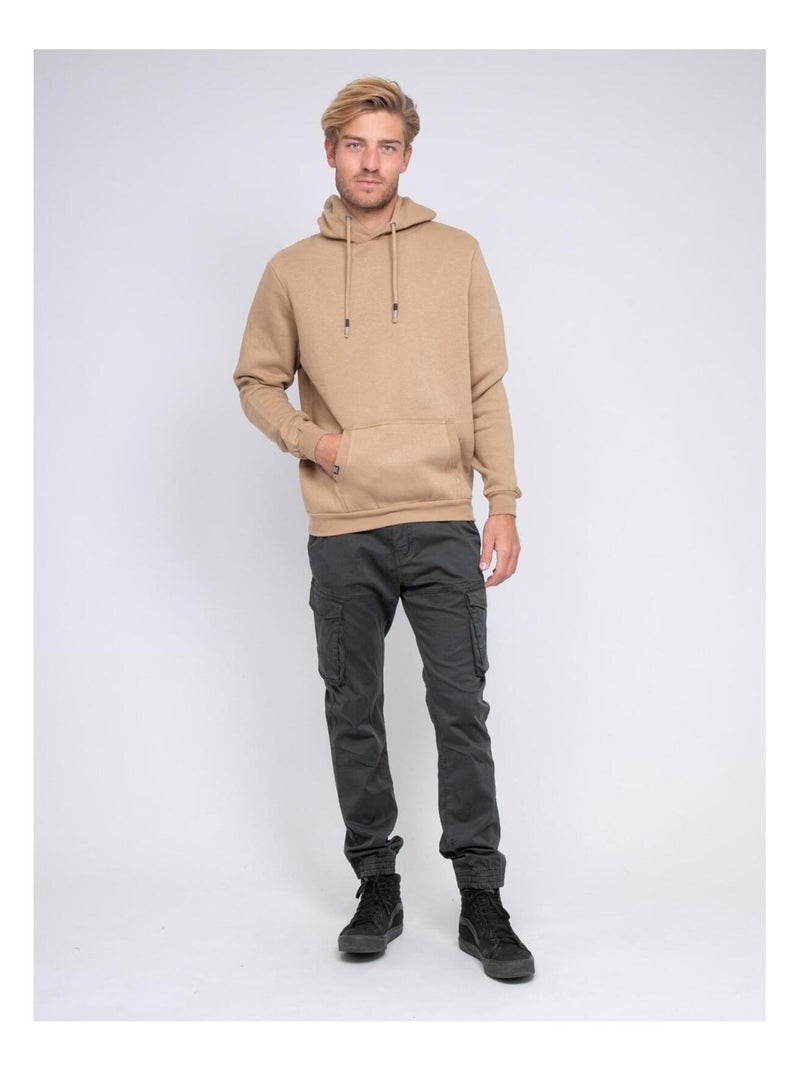 Sweat capuche WIDEM Beige - Kiabi