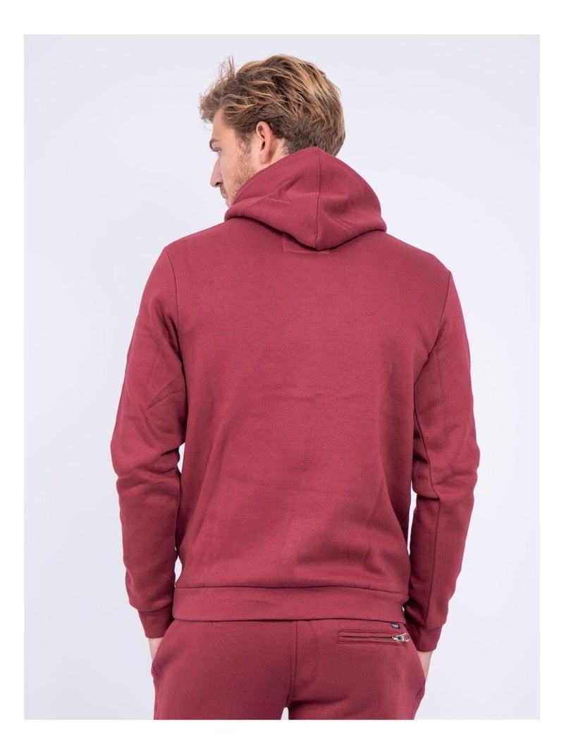 Sweat capuche WIDEM Bordeaux - Kiabi