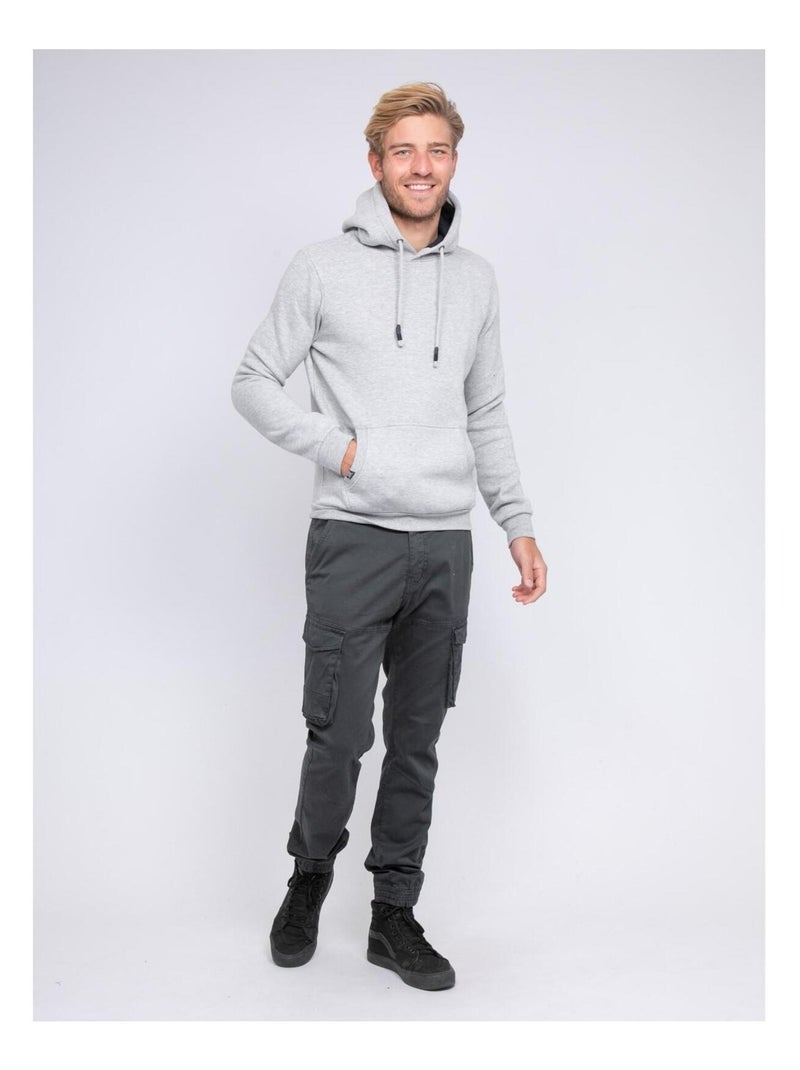 Sweat capuche WIDEM Gris - Kiabi