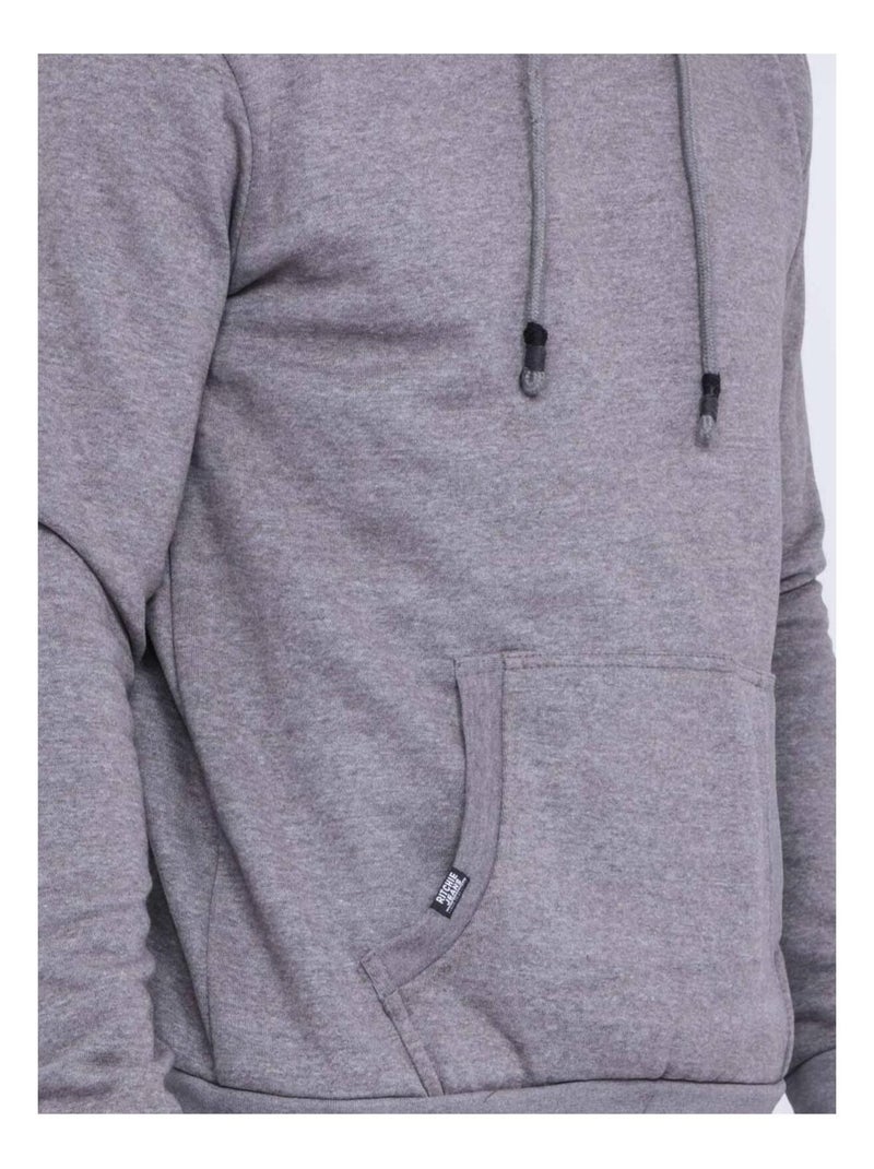 Sweat capuche WIDEM Gris foncé - Kiabi
