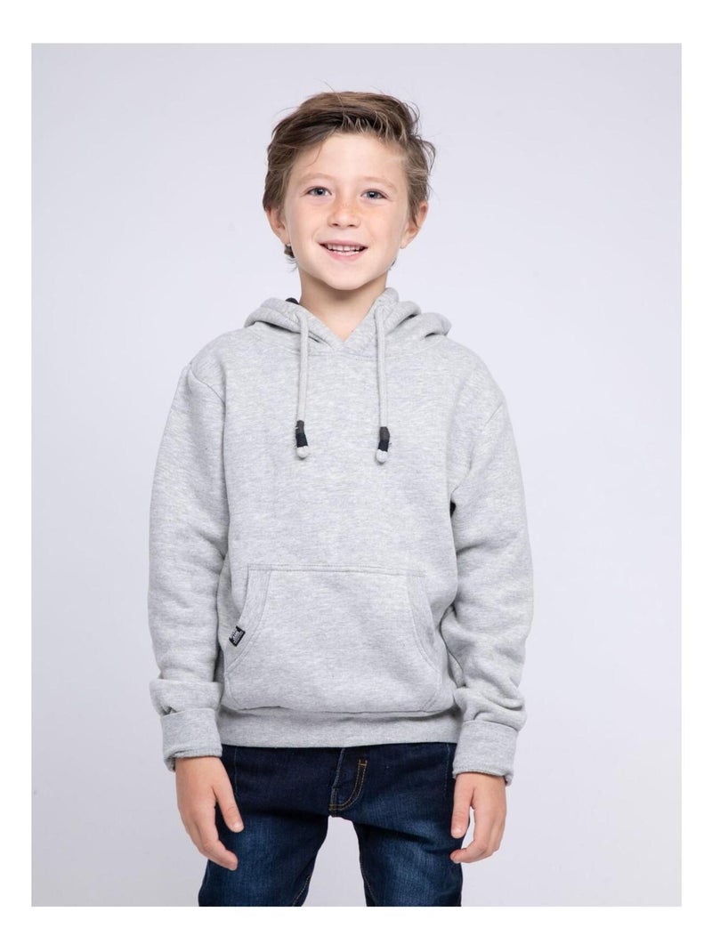 Sweat capuche WIDEM-J Gris - Kiabi