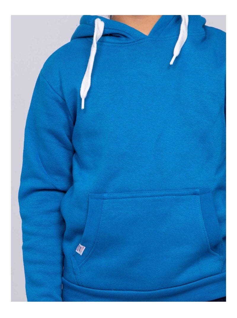 Sweat capuche WIDMO garçon Bleu roi - Kiabi