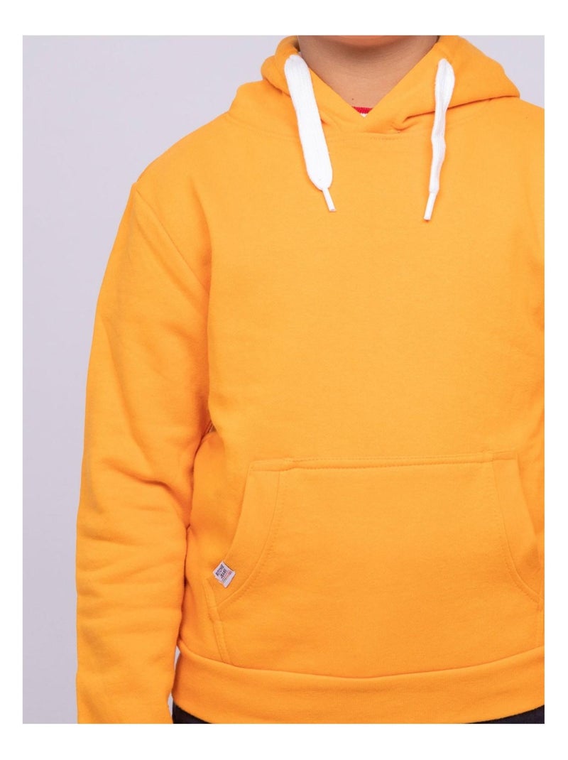 Sweat capuche WIDMO garçon Orange - Kiabi