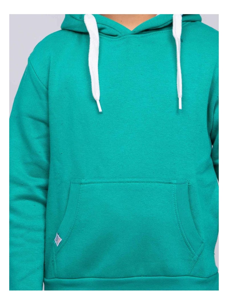 Sweat capuche WIDMO garçon Vert - Kiabi