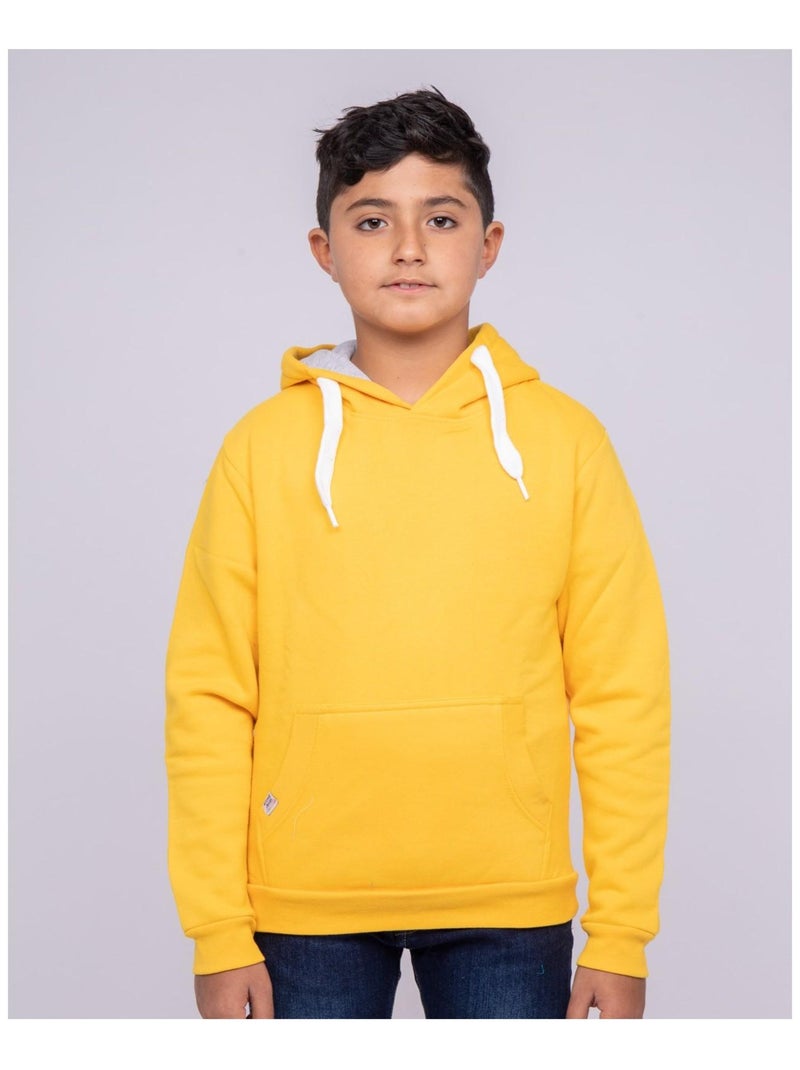 Sweat capuche WIDMO-J Jaune - Kiabi