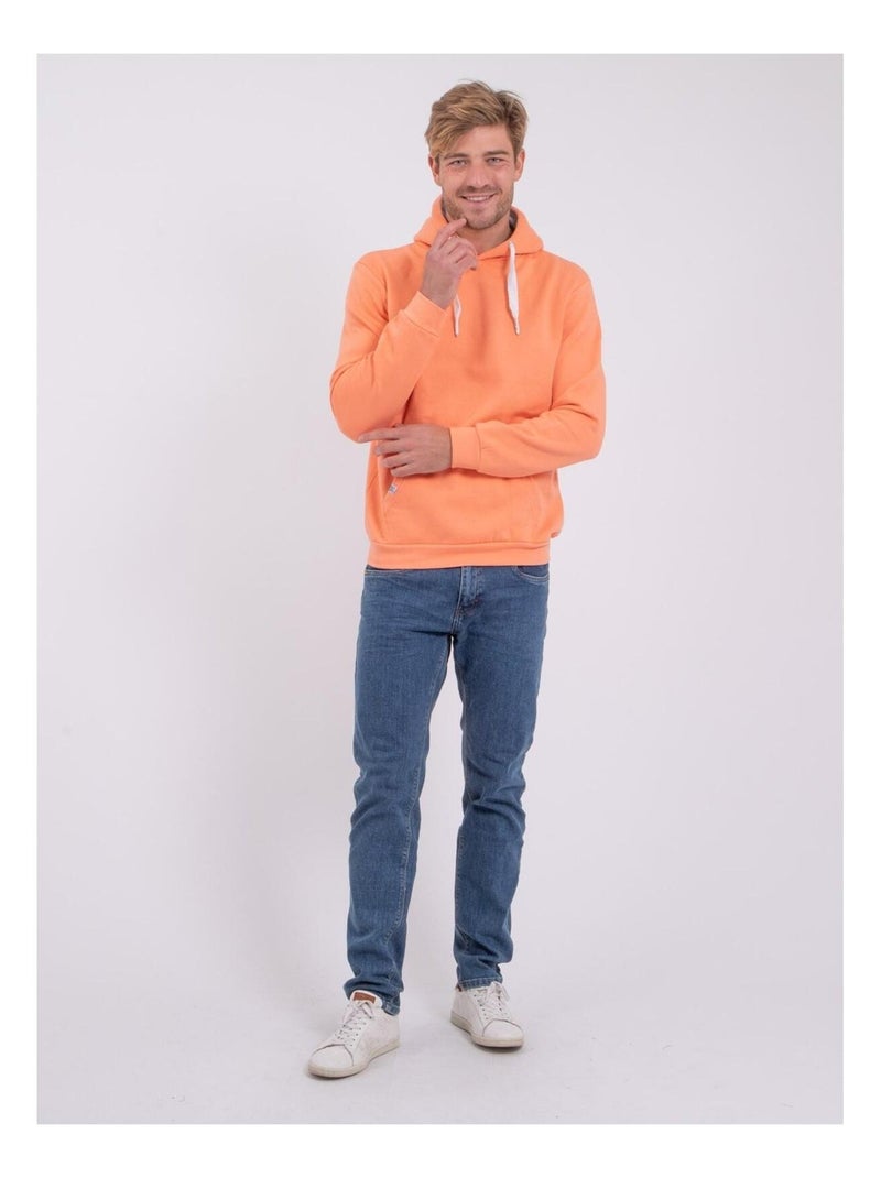 Sweat capuche WIDMO Orange corail - Kiabi