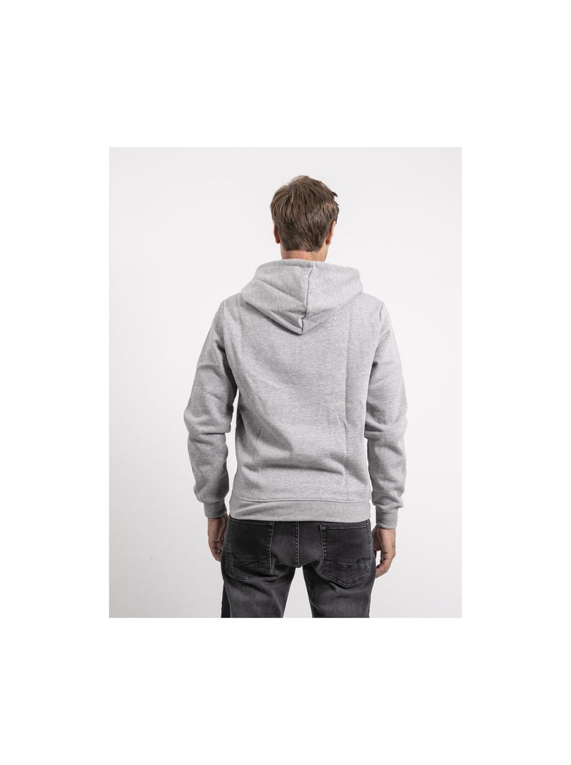 Sweat capuche WOULAO Gris chiné - Kiabi