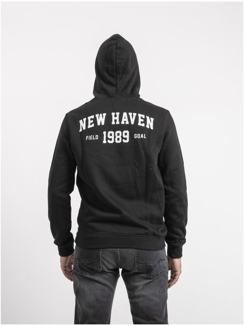 Sweat capuche WOUTILO Noir - Kiabi
