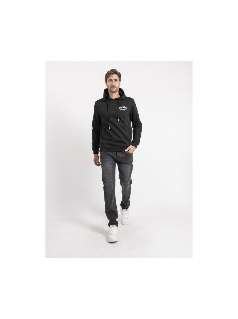 Sweat capuche WOUTILO Noir - Kiabi