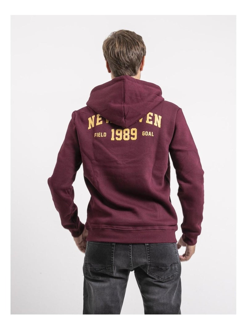 Sweat capuche WOUTILO Violet - Kiabi