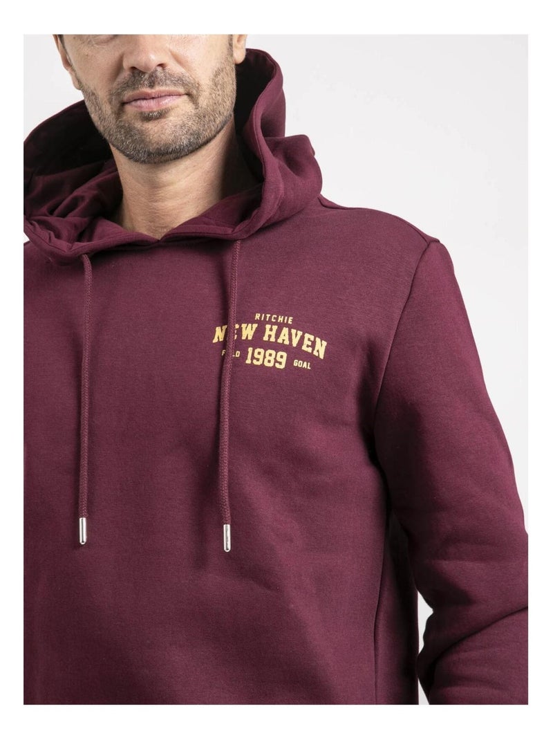 Sweat capuche WOUTILO Violet - Kiabi