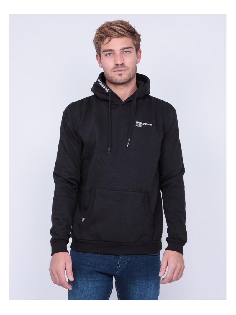 Sweat capuche WYLDER Noir - Kiabi