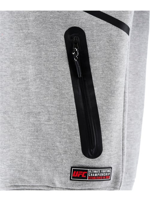 Sweat capuche zippé UFC gris homme hoodie sport décontracté - Kiabi