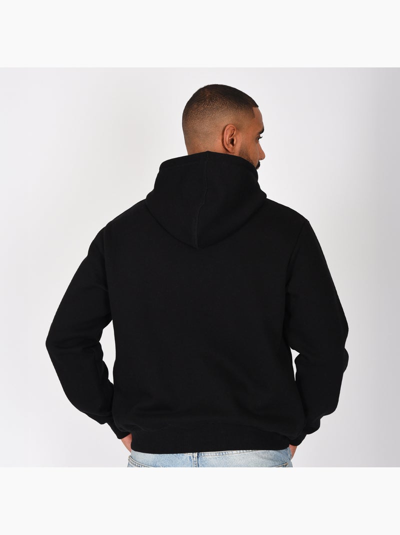 Sweat capuche zippé UFC homme noir hoodie sport lifestyle Noir - Kiabi