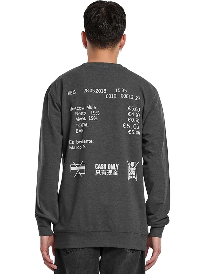 Sweat cash only - mister tee Gris Gris anthracite - Kiabi