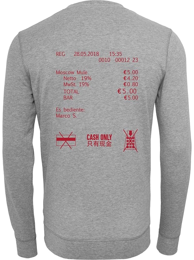 Sweat cash only - mister tee Gris - Kiabi