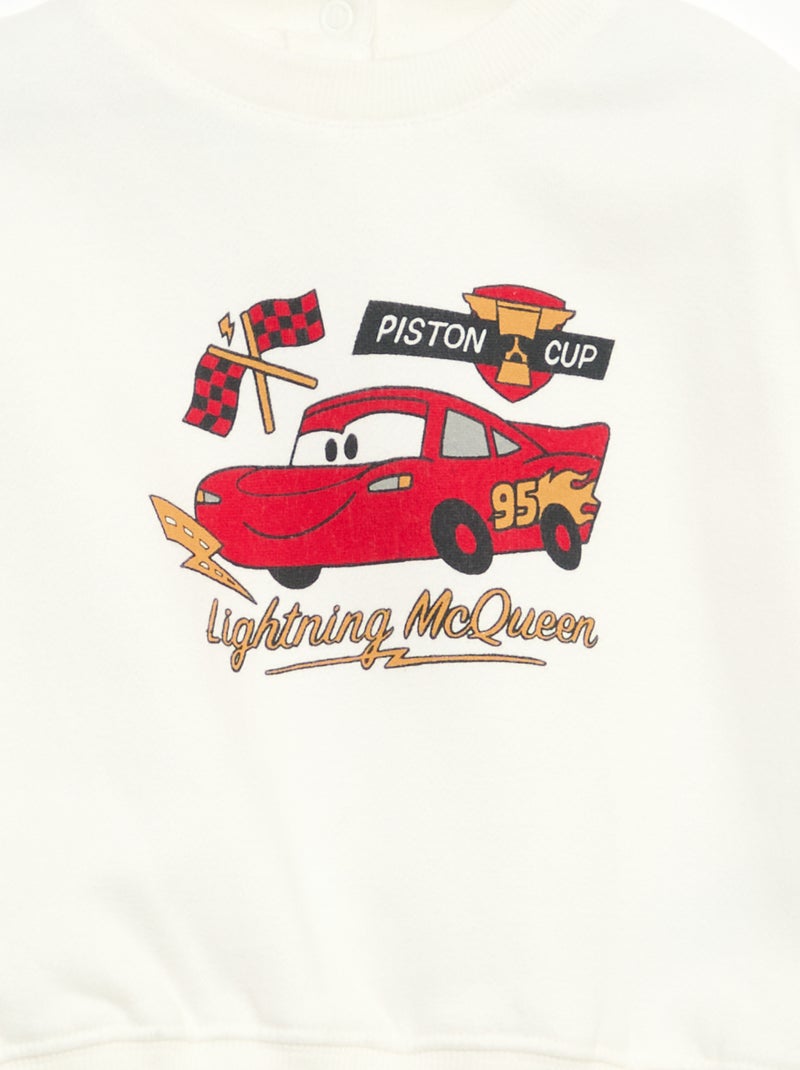 Sweat chaud imprimé 'Disney' Blanc - Kiabi