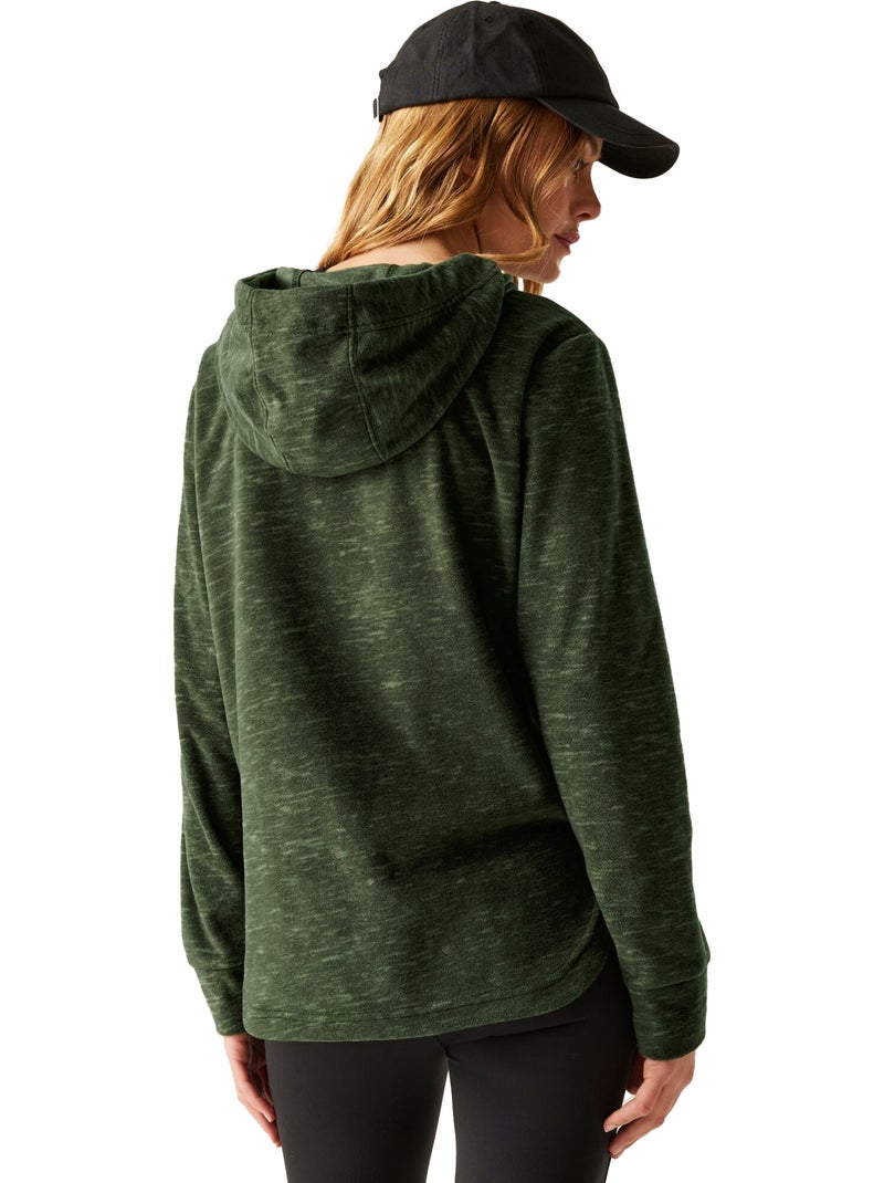 Sweat chiné à capuche mayse - regatta Vert kaki - Kiabi