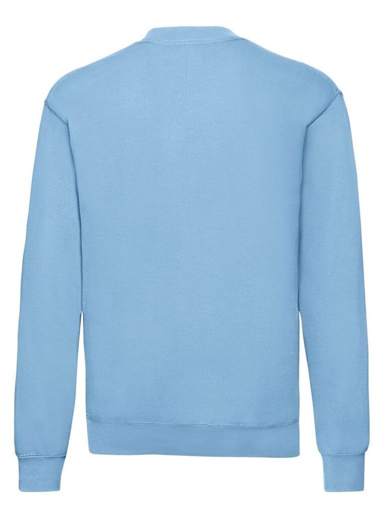 Sweat classic - fruit of the loom Bleu ciel - Kiabi