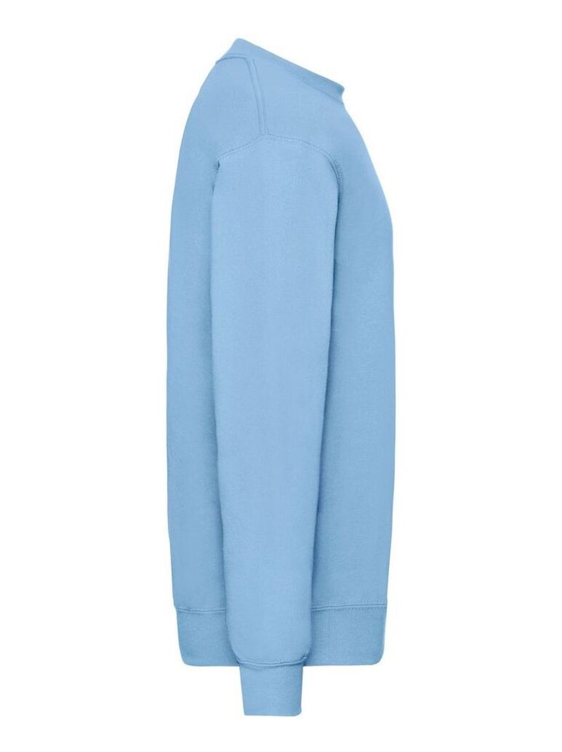 Sweat classic - fruit of the loom Bleu ciel - Kiabi