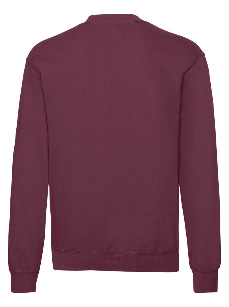 Sweat classic - fruit of the loom Bordeaux - Kiabi