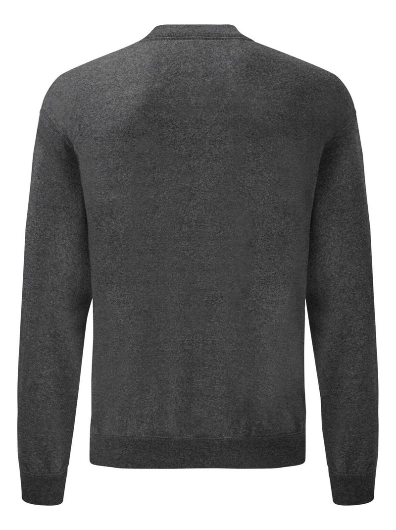 Sweat classic - fruit of the loom Gris foncé - Kiabi