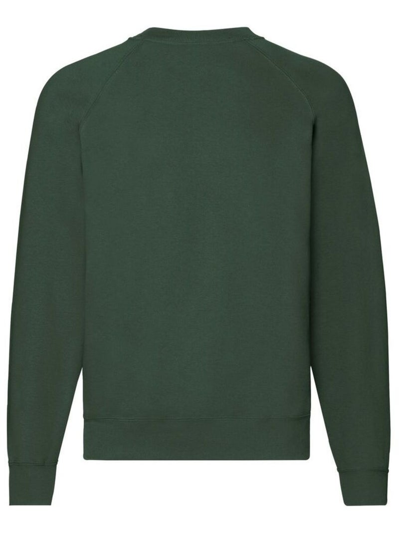Sweat classic - fruit of the loom Vert bouteille - Kiabi