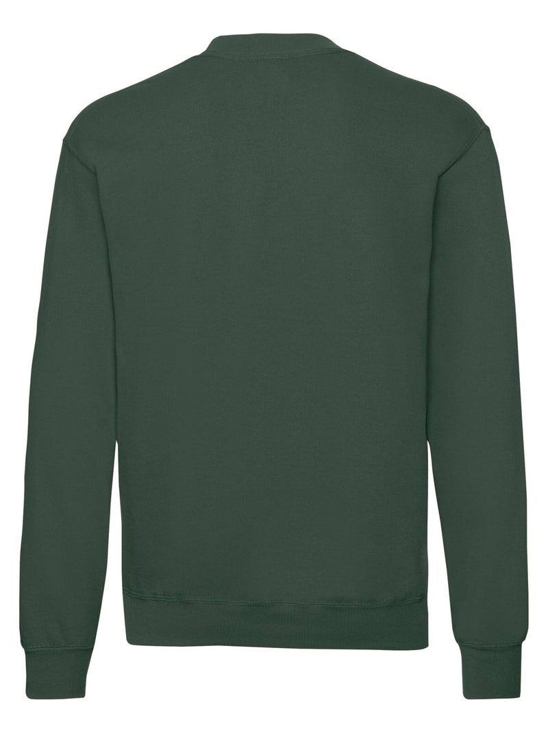 Sweat classic - fruit of the loom Vert bouteille - Kiabi